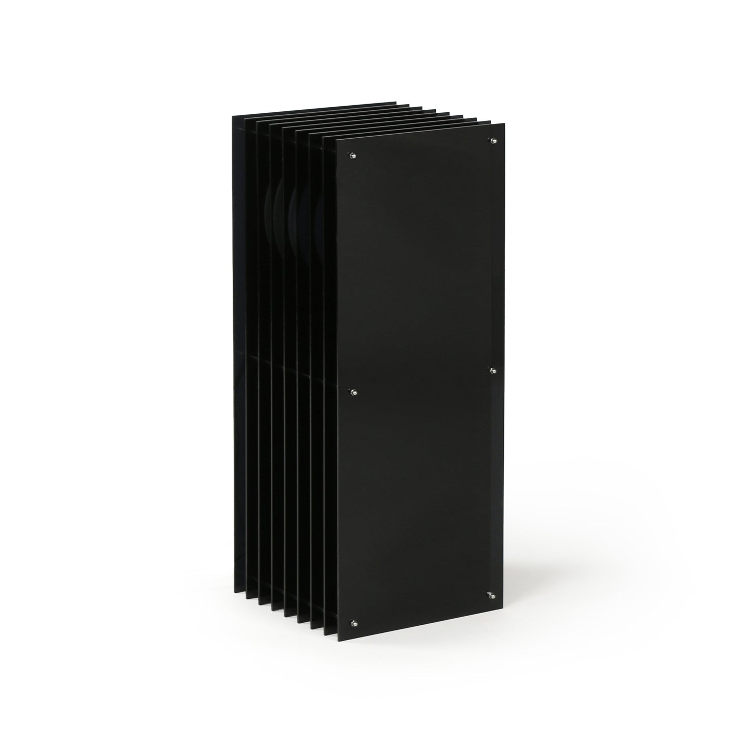 Lớp big rectangle in dark grey acrylic
