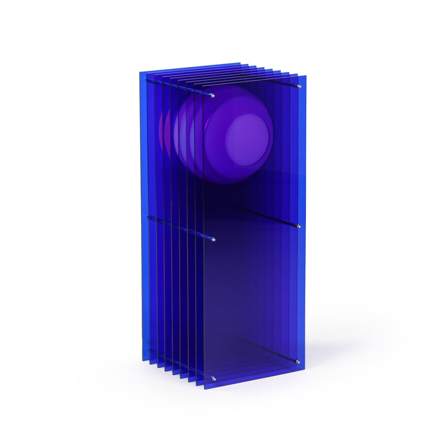 Lớp big rectangle in blue acrylic