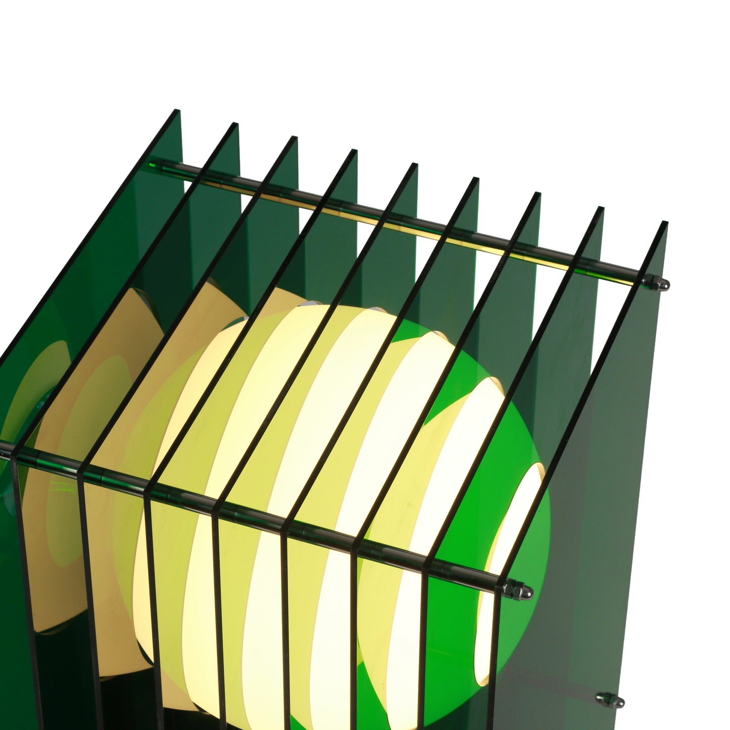 Lớp big rectangle in green acrylic