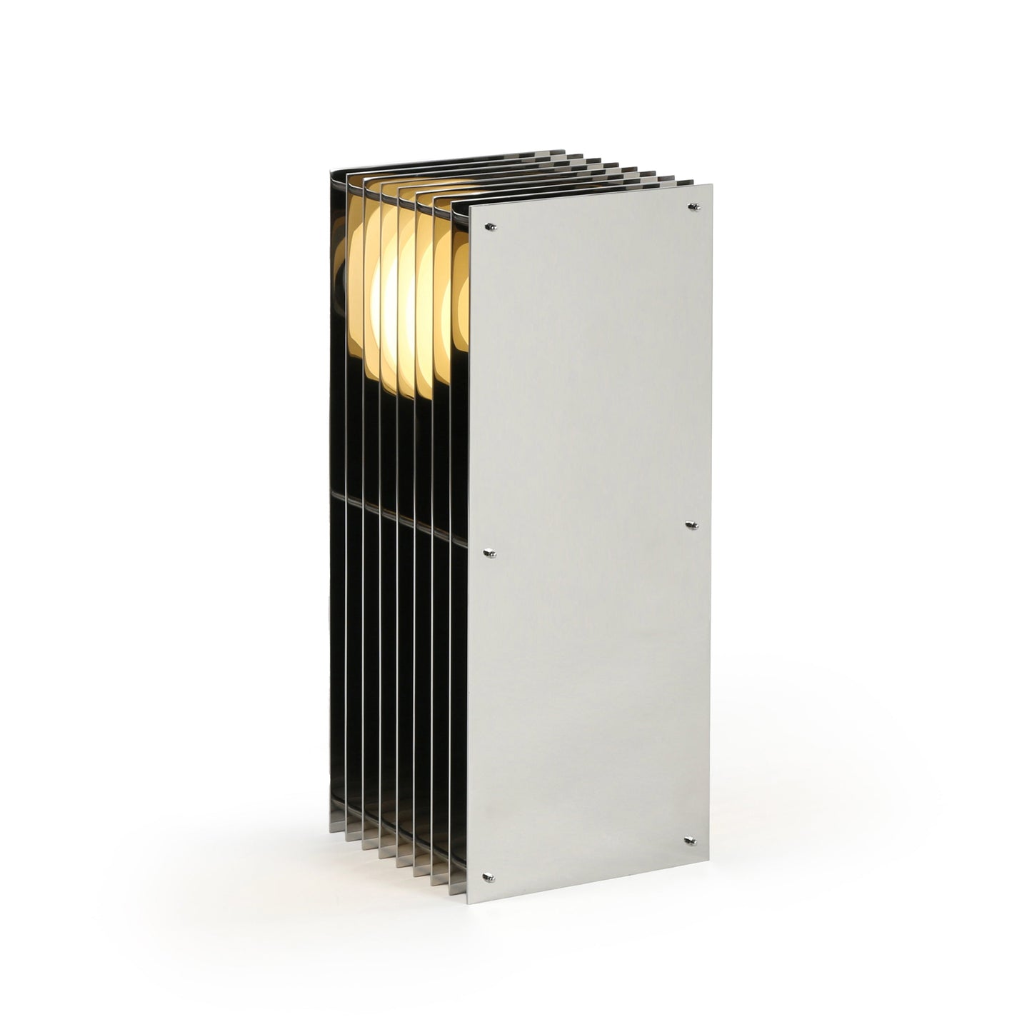 Lớp big rectangle in mirror polished stainless steel