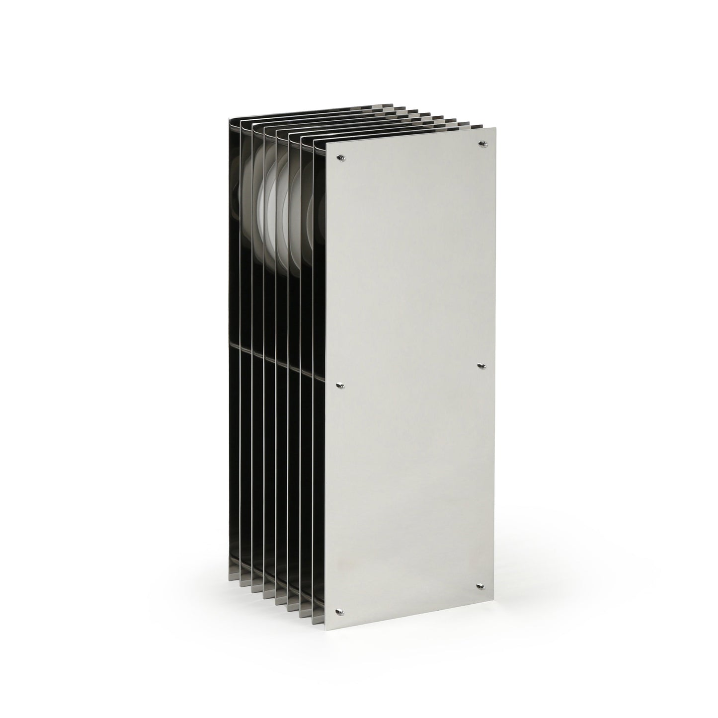 Lớp big rectangle in mirror polished stainless steel