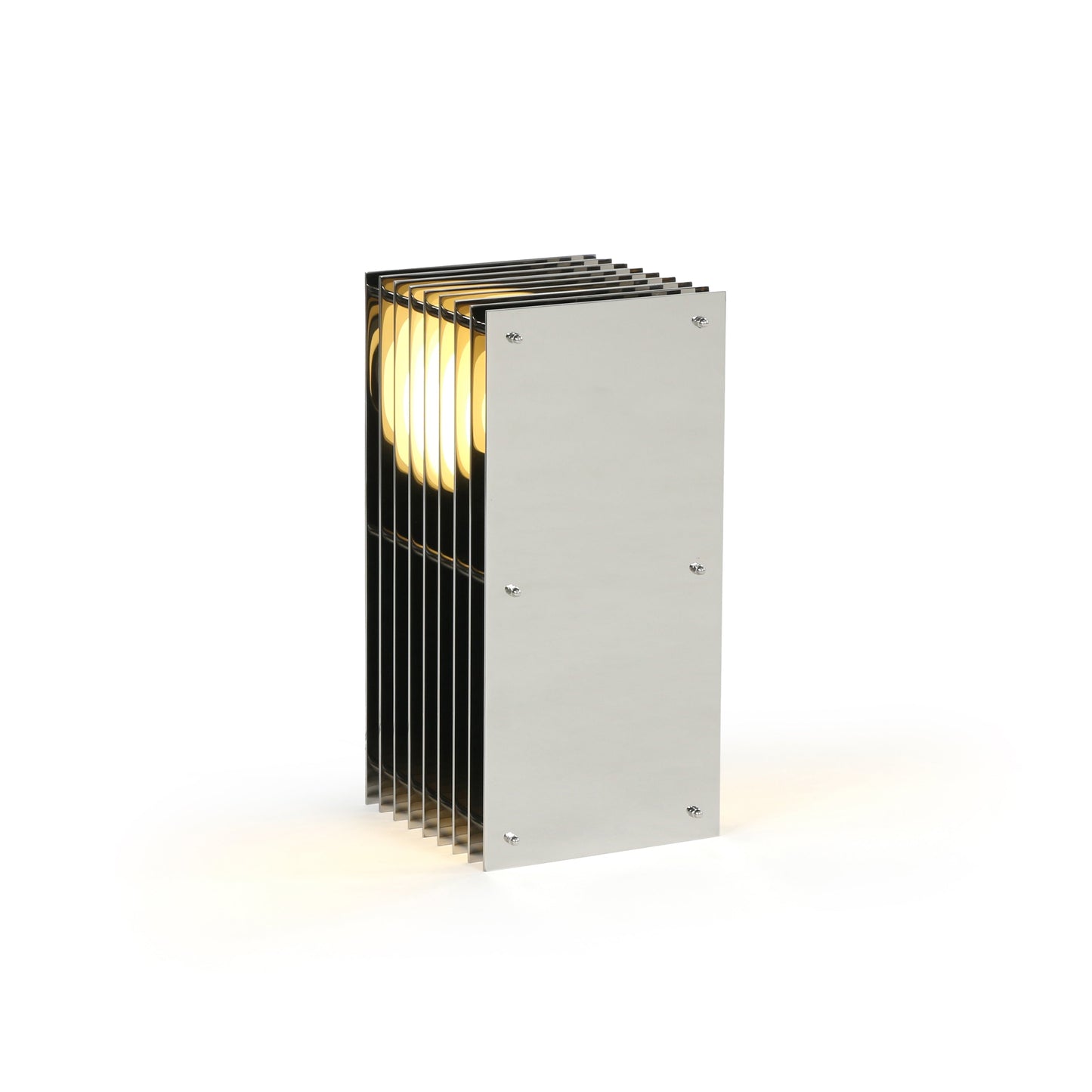 Lớp small rectangle in mirror polished stainless steel