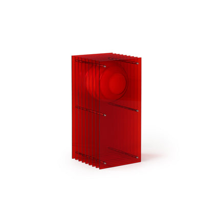 Lớp small rectangle in red acrylic