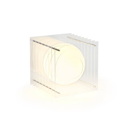 Lớp big square in clear acrylic