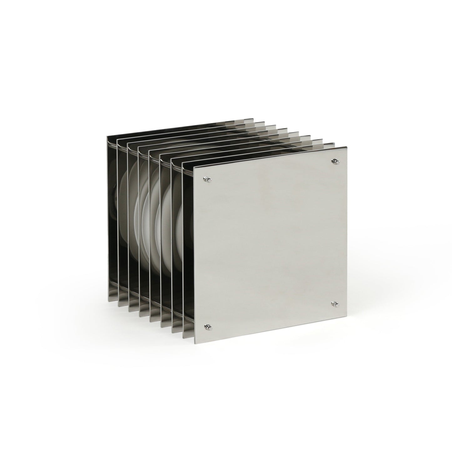 Lớp big square in mirror polished stainless steel