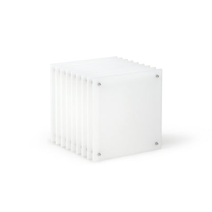 Lớp big square in milky acrylic
