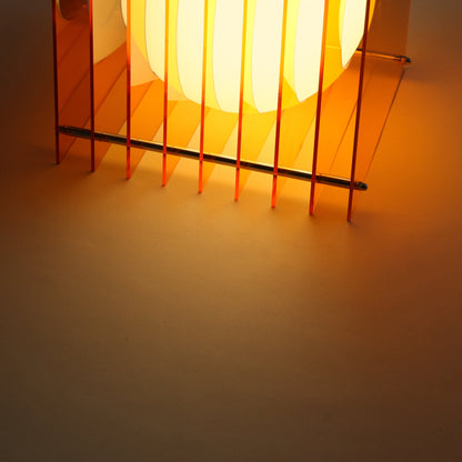 Lớp big square in orange acrylic