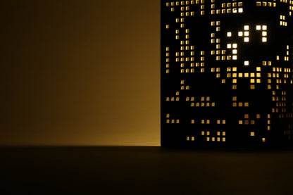 Điểm lamp in raw steel