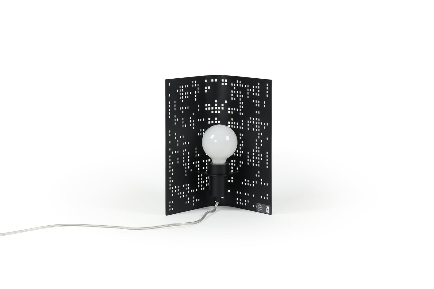 Điểm lamp in black