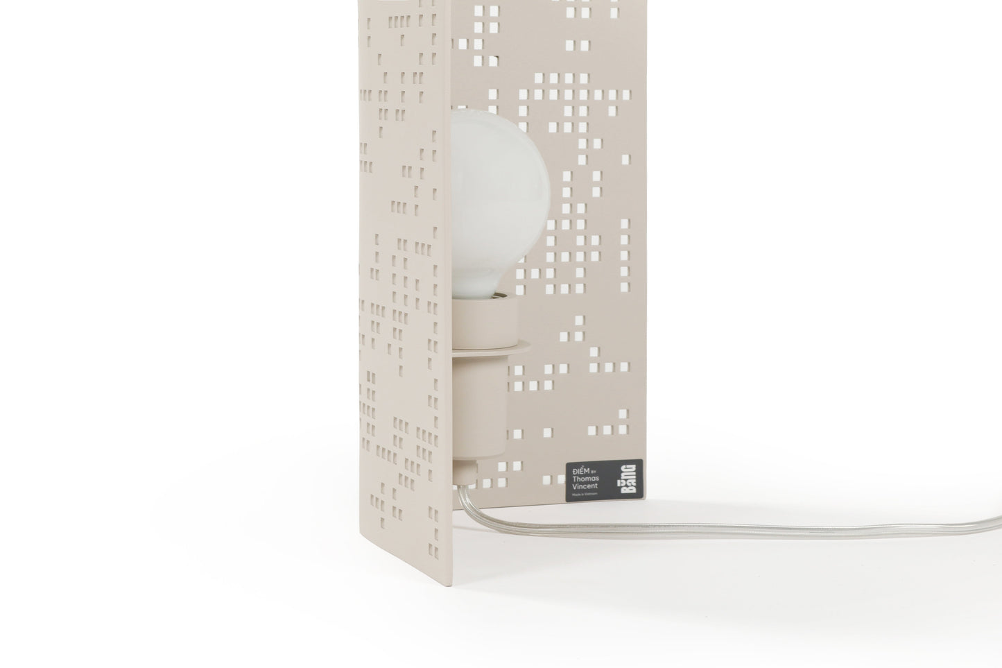 Điểm lamp in cream