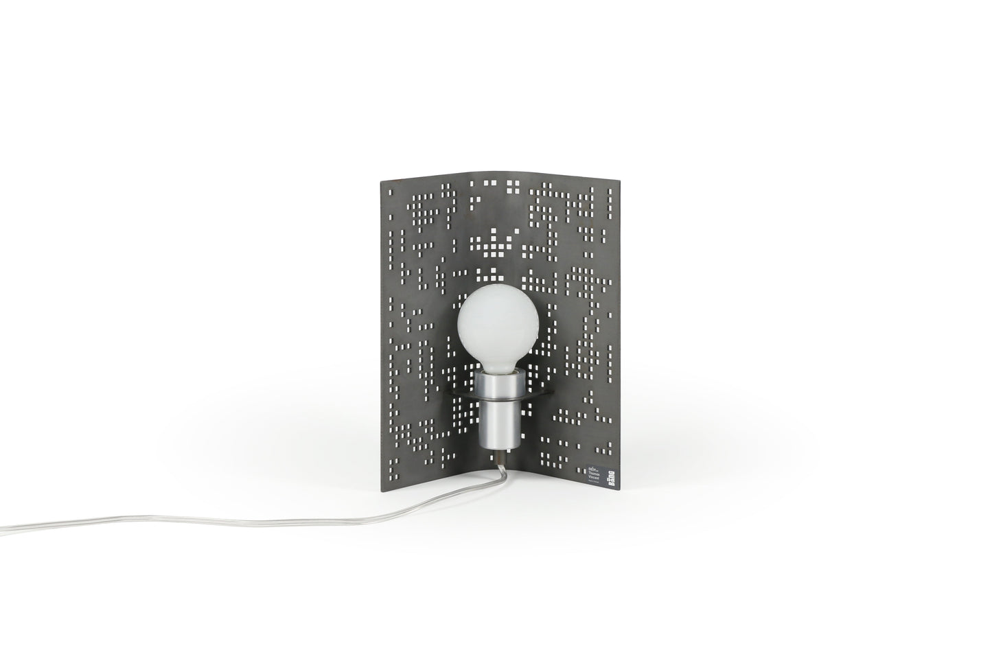 Điểm lamp in raw steel
