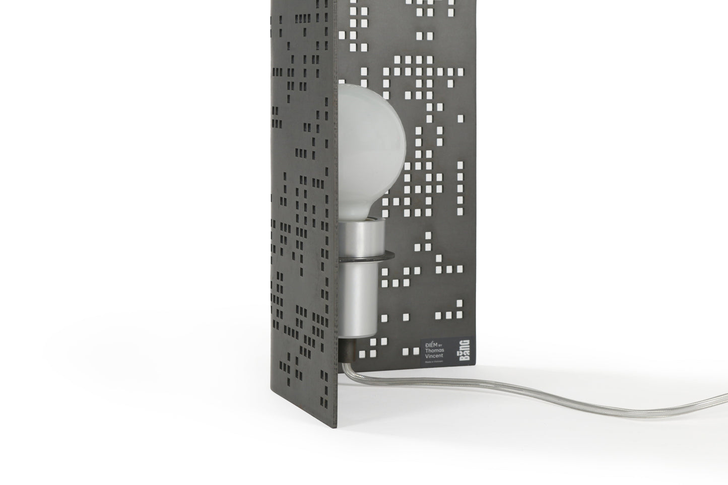 Điểm lamp in raw steel